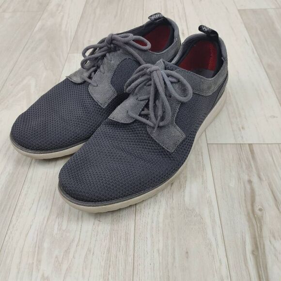 UGG UNION DERBY HYPERWEAVE SUEDE DARK GREY SHOES MENS SIZE 12 US. - Picture 3 of 9